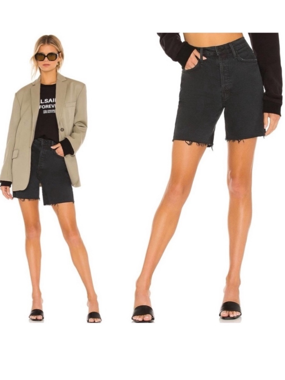 MOTHER The Tripper Cut Off Fray Shorts